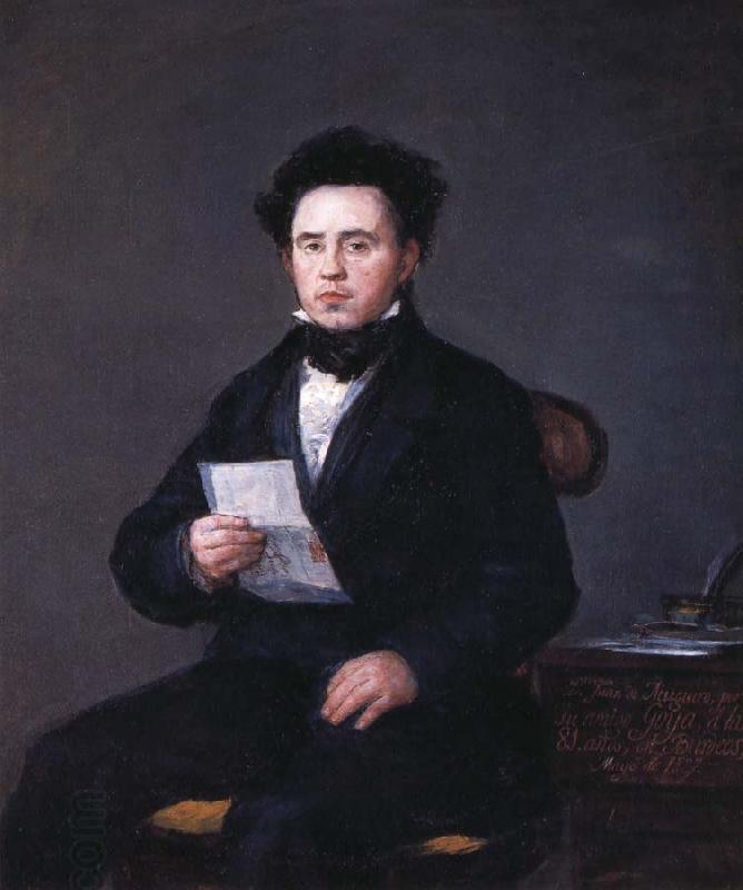 Francisco Goya Juan Bautista de Muguiro Iribarren oil painting picture